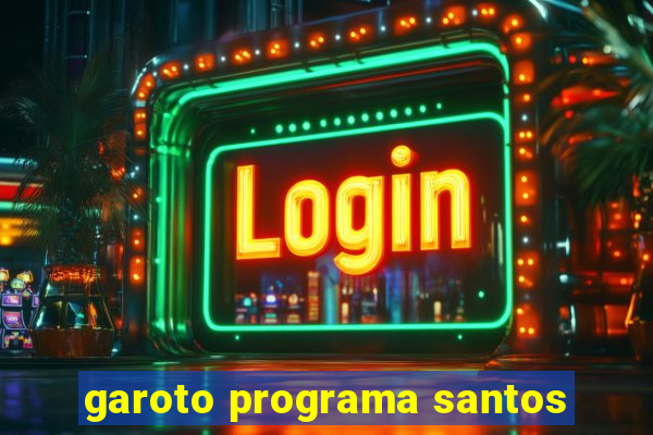 garoto programa santos